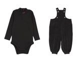 ANN OF NAN 2PC ONESIE WITH VELOUR ROMPER